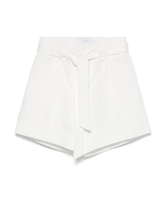 

Белые шорты со съемным поясом Iro, белый