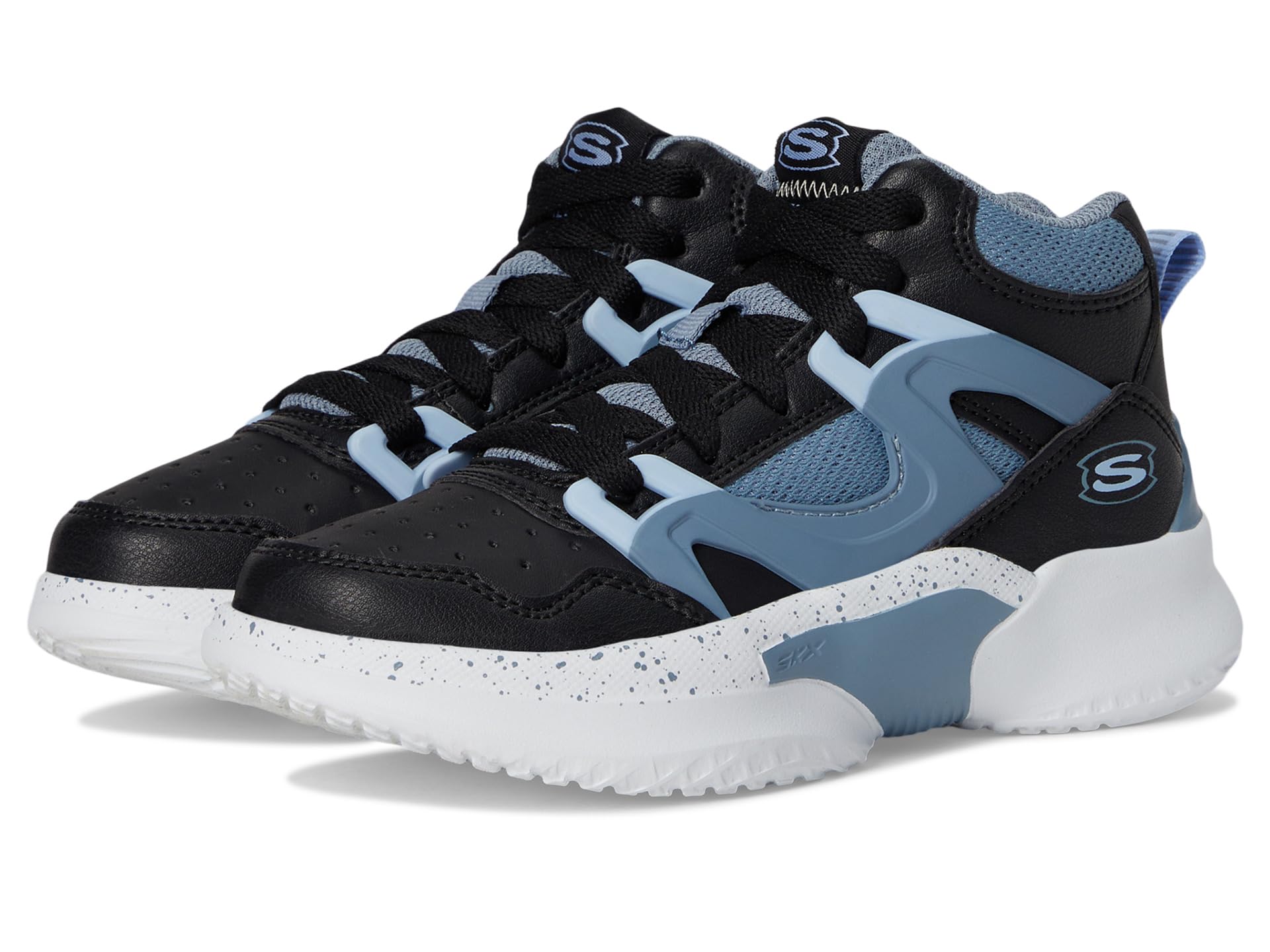 

Кроссовки SKECHERS KIDS Skx Court Hype 406073L, Black/Grey