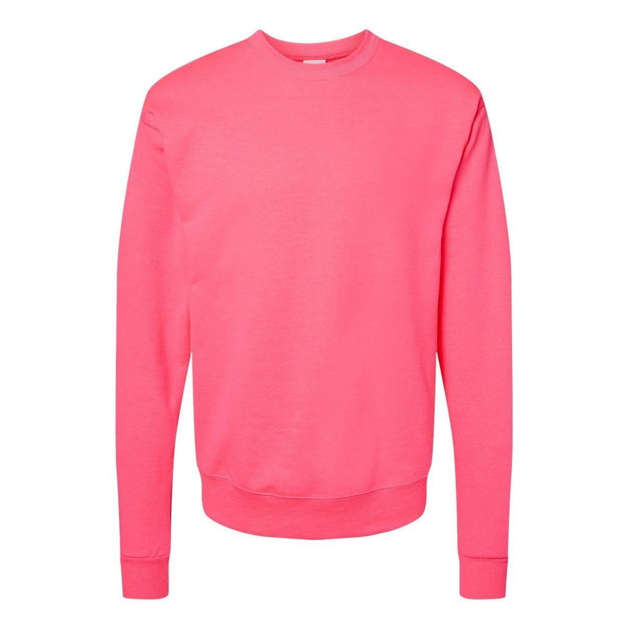 

Толстовка Hanes Ecosmart с круглым вырезом, цвет safety pink