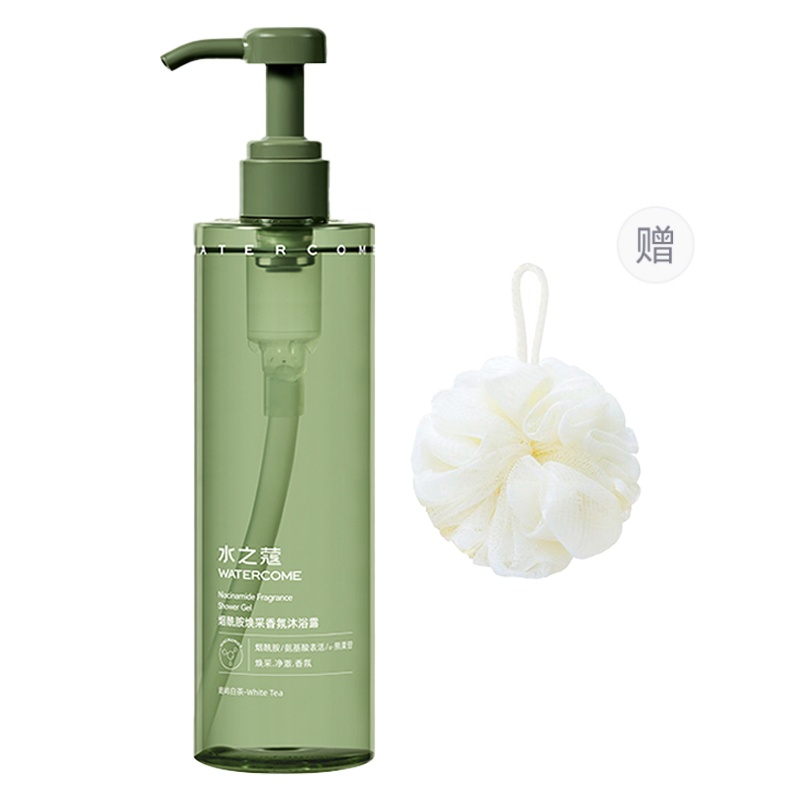 

Нежный увлажняющий гель для душа с эфирными маслами для глубокого очищения 400мл/500мл WATERCOME, Niacinamide Radiance Fragrance Shower Gel 500ml