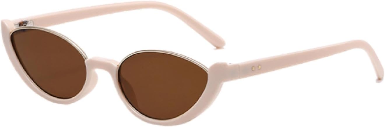 

Солнцезащитные очки с защитой от УФ-излучения UV400 | «Кошачий глаз», маленькие овальные | Для женщин и мужчин, для занятий спортом на открытом воздухе и вождения DSVIGF, 05