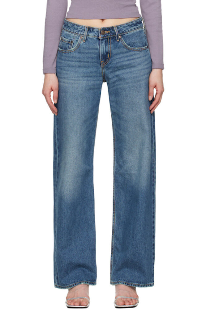 

Синие джинсы Low Loose Levi's
