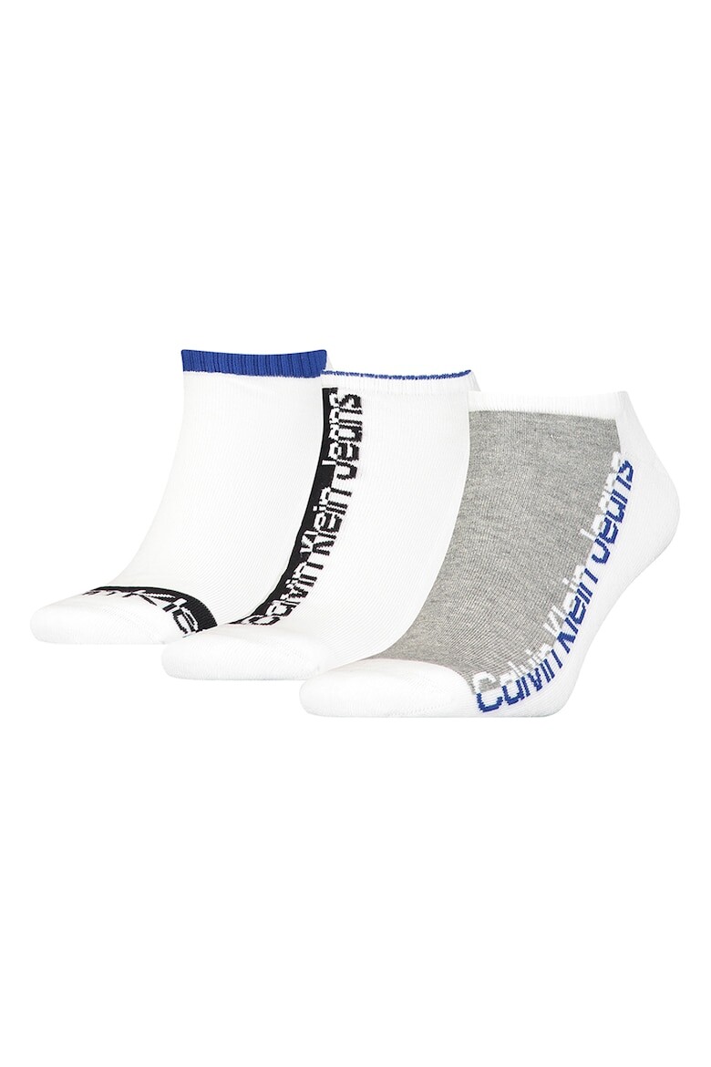 

Носки до щиколотки, 3 пары Calvin Klein, серый