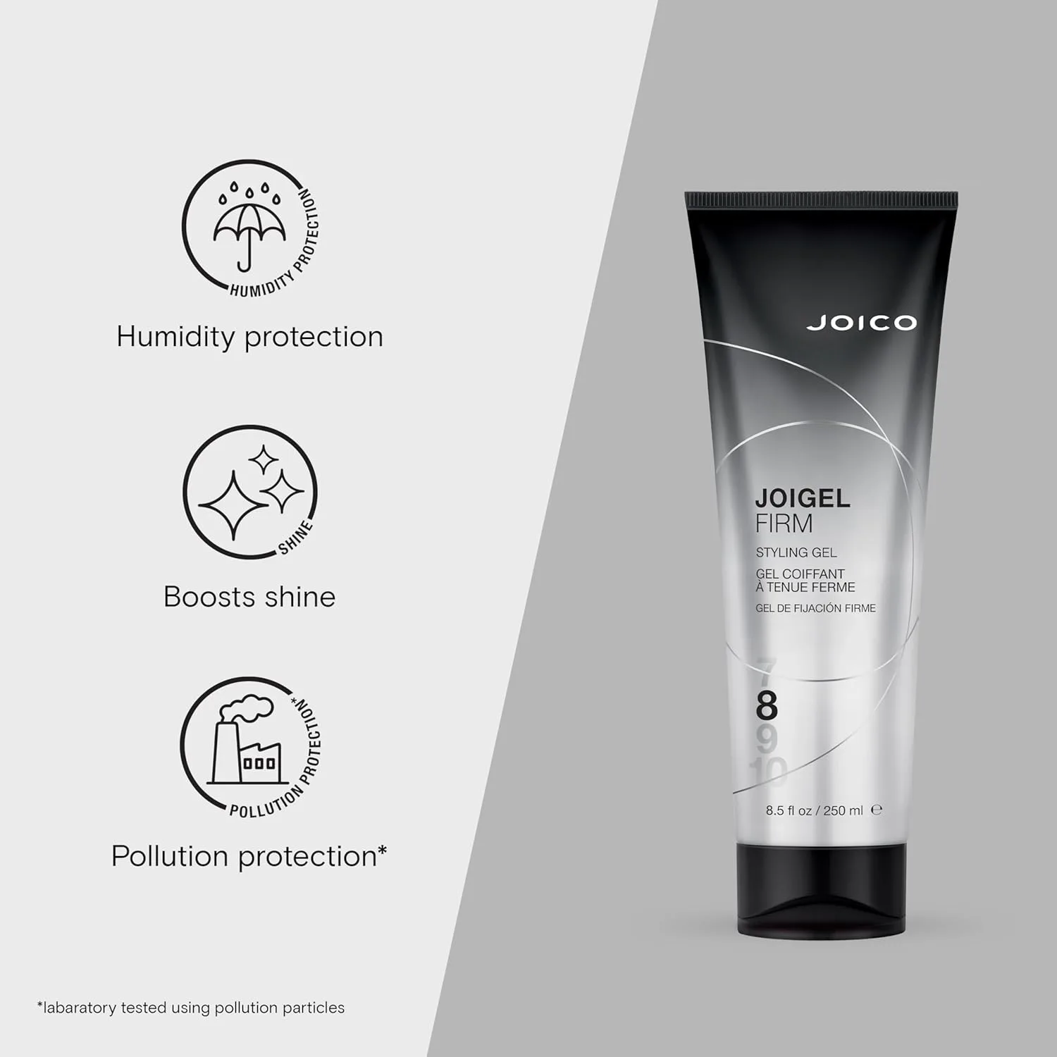 Гель для укладки Joico JoiGel | Подходит для большинства типов волос | Придает объем и пышность | Сохраняет влагу и придает блеск | Защита от высоких температур и влажности | Защита от загрязнения 251 мл (1 шт.) — фото 2