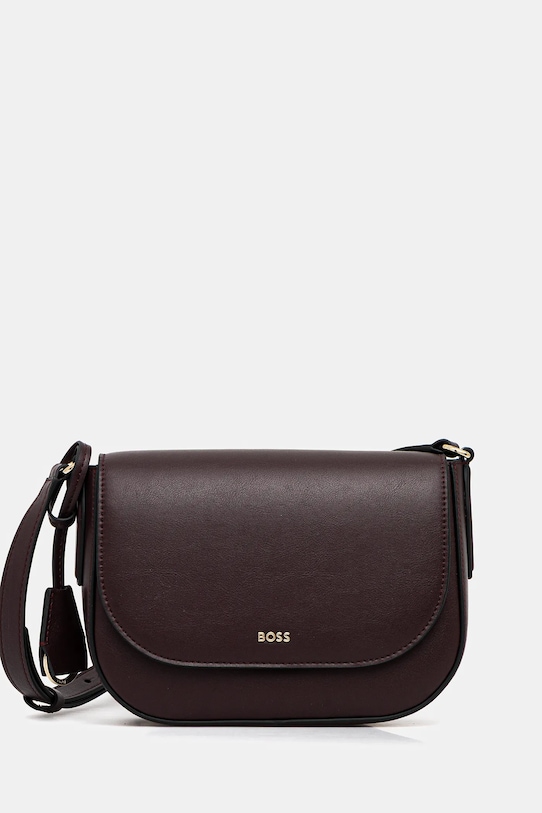 

Кожаная сумка Boss, фиолетовый