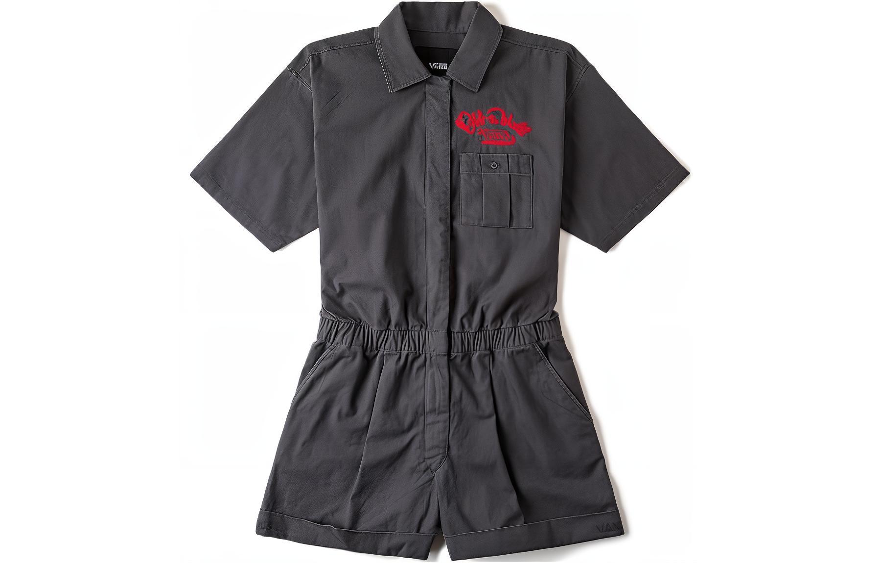 

TOKYO DESIGN COLLECTIVE Повседневные шорты женские серо-черные Vans