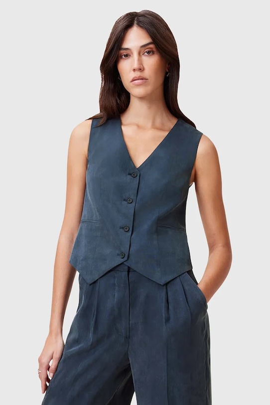 

Жилет AVERIE Allsaints, синий