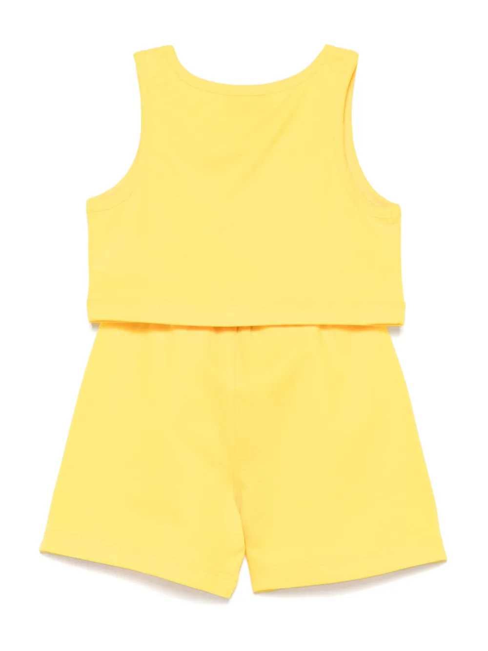 Шорты с логотипом Moschino Kids, желтый — фото 2