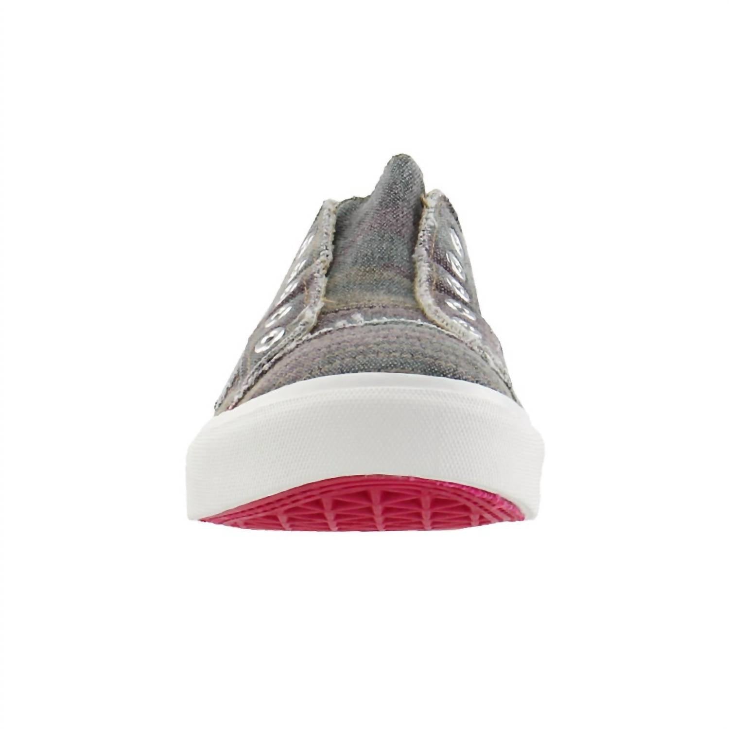 Женские парусиновые туфли без застежек в камуфляжном цвете Corkys Footwear — фото 3