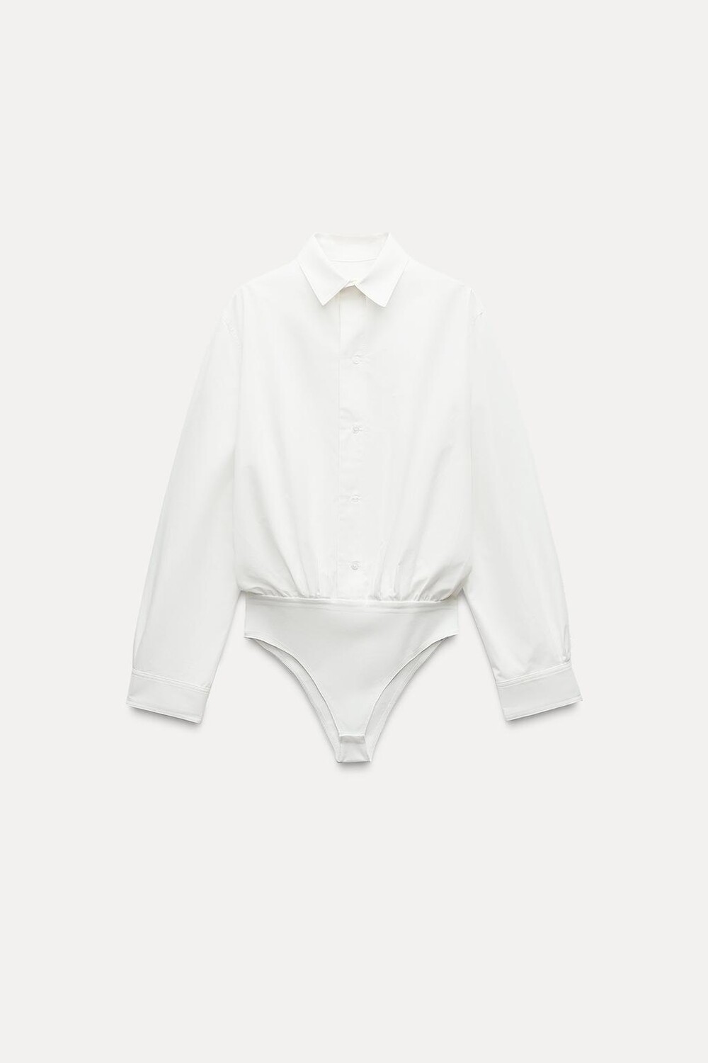 

Рубашка боди ZARA, белый