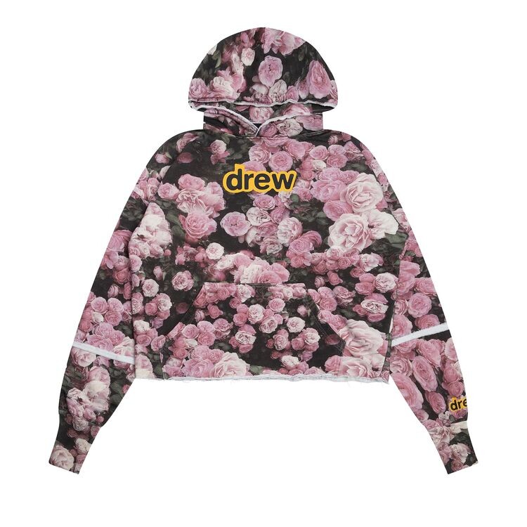 

Худи Drew House Secret Deconstructed Hoodie Roses, розовый