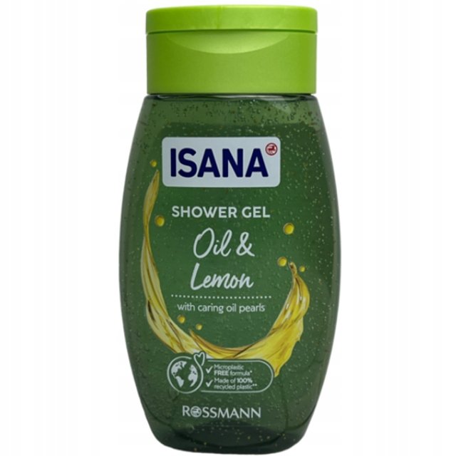 

Гель для душа ISANA Oil & Lemon Лимон и лемонграсс 250 мл