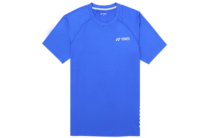 

Футболка с рукавом реглан женская темно-синяя YONEX