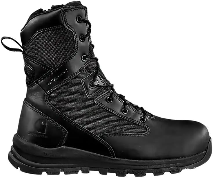 Мужские водонепроницаемые ботинки Carhartt Gilmore с боковой молнией, облегченные, с носком Nano для работы и активного отдыха, черный — фото 2