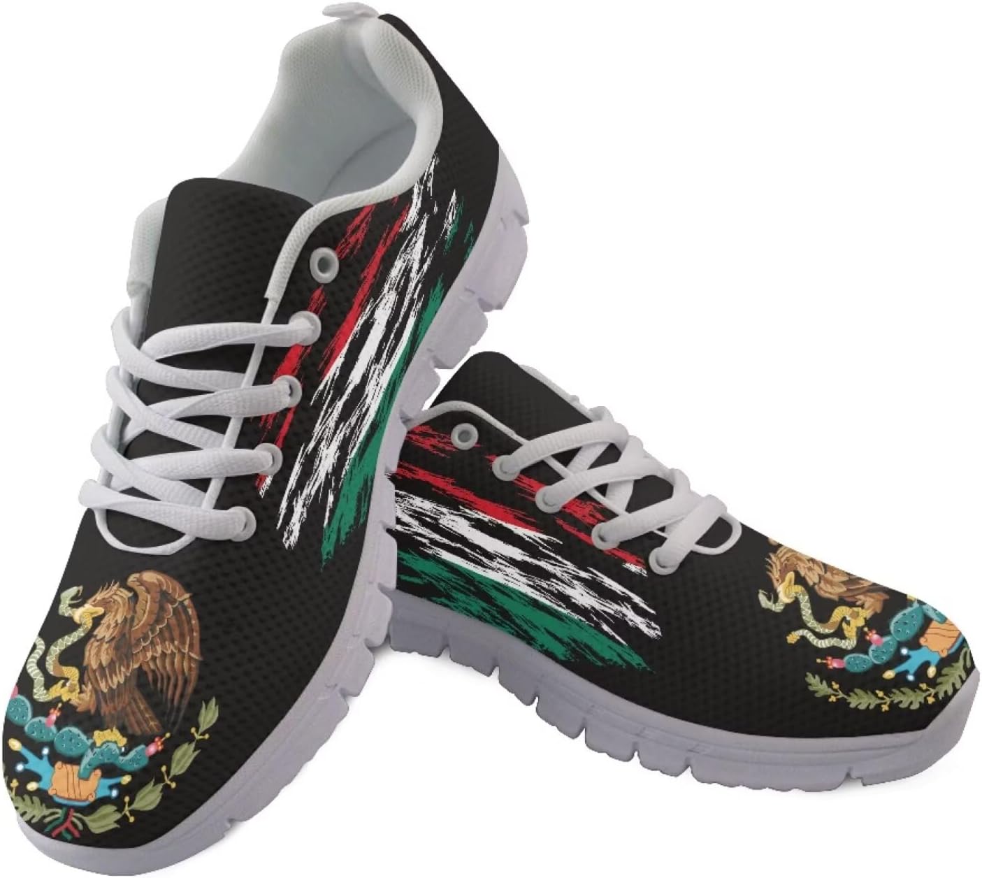 

Кроссовки с американским флагом для женщин, беговые и теннисные обувь, легкие спортивные кроссовки для тренировок и пробежек, кроссовки на 4 июля Getelinseng