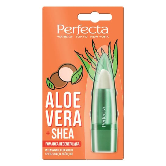

Регенерирующая помада с алоэ и маслом ши. Perfecta Aloe Vera