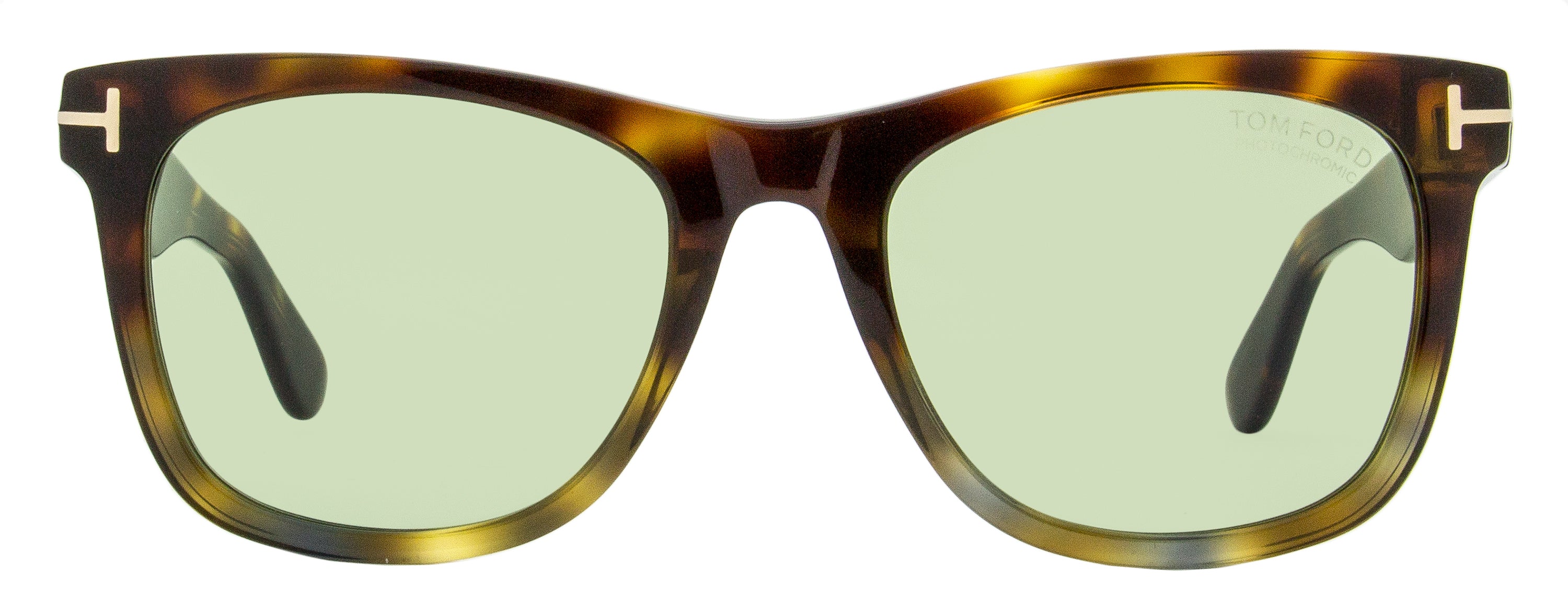 Мужские фотохромные солнцезащитные очки Tom Ford Kevyn TF1099 56N Havana 52 мм — фото 2
