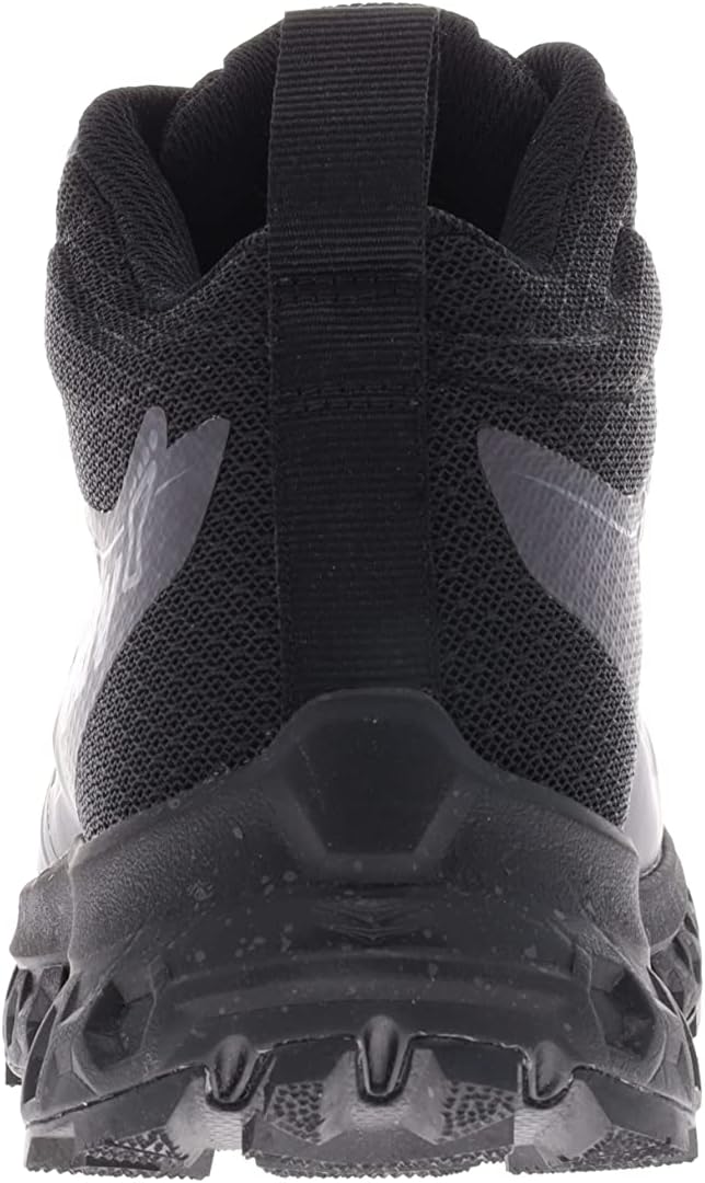 Мужские ботинки INOV8 Rocfly G 390 с амортизацией, дышащие, удобные и гибкие для походов по пересеченной местности, черный — фото 4