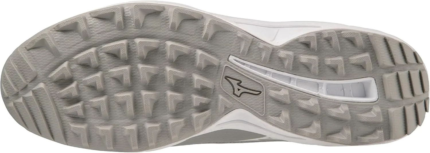 Мужские бейсбольные бутсы Mizuno Ambition 3 Bb Low As, белый/серый — фото 4