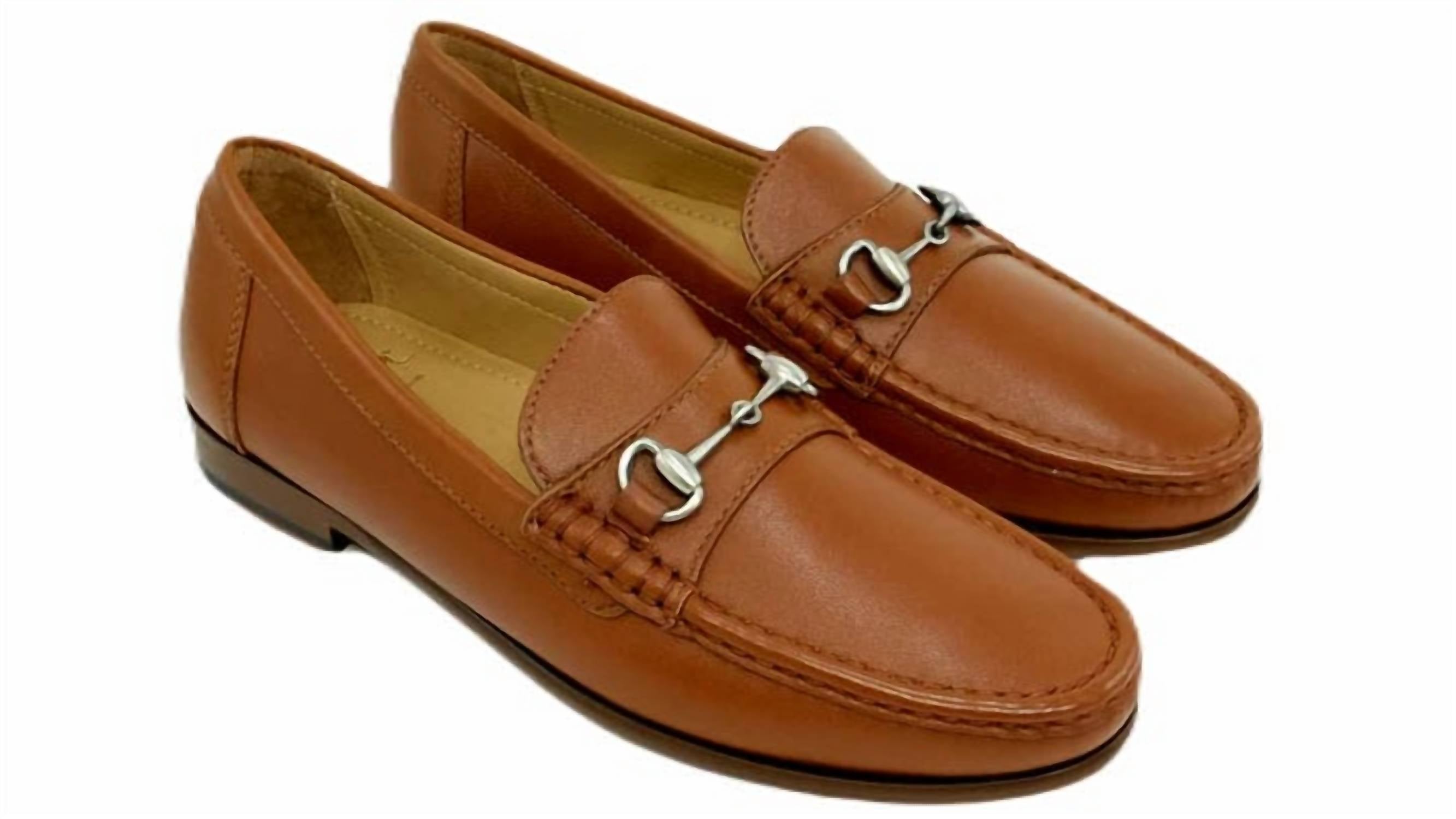 

Туфли Snaffle Loafer в бренди Alan Payne, цвет brandy