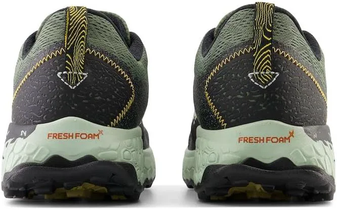 Мужские кроссовки New Balance Fresh Foam X Hierro V7, темно-оливковый/черный — фото 2