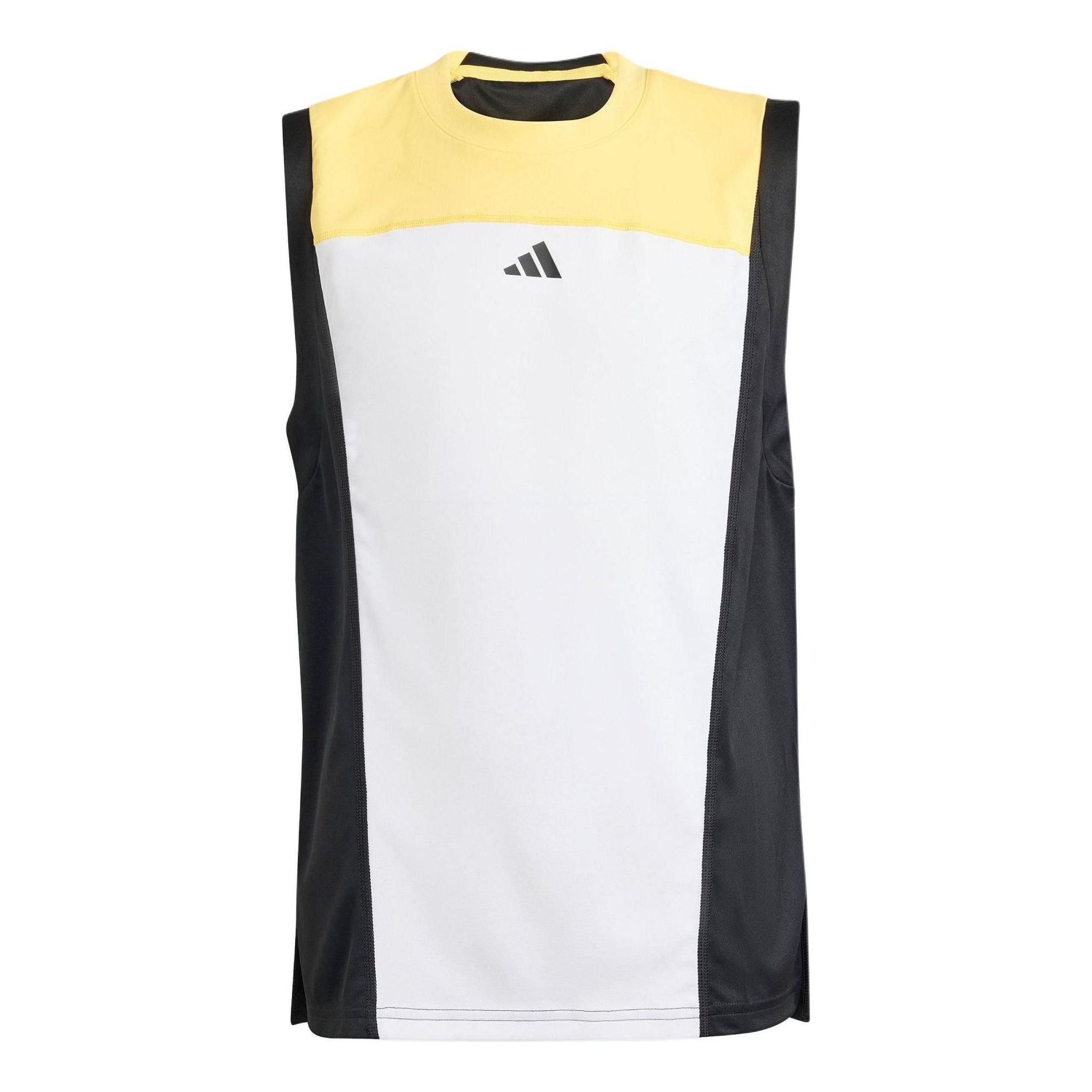 

Спортивный топ (GS) adidas Tennis Pro Tank Asia Sizing 'White Yellow Black' IN6496, белый