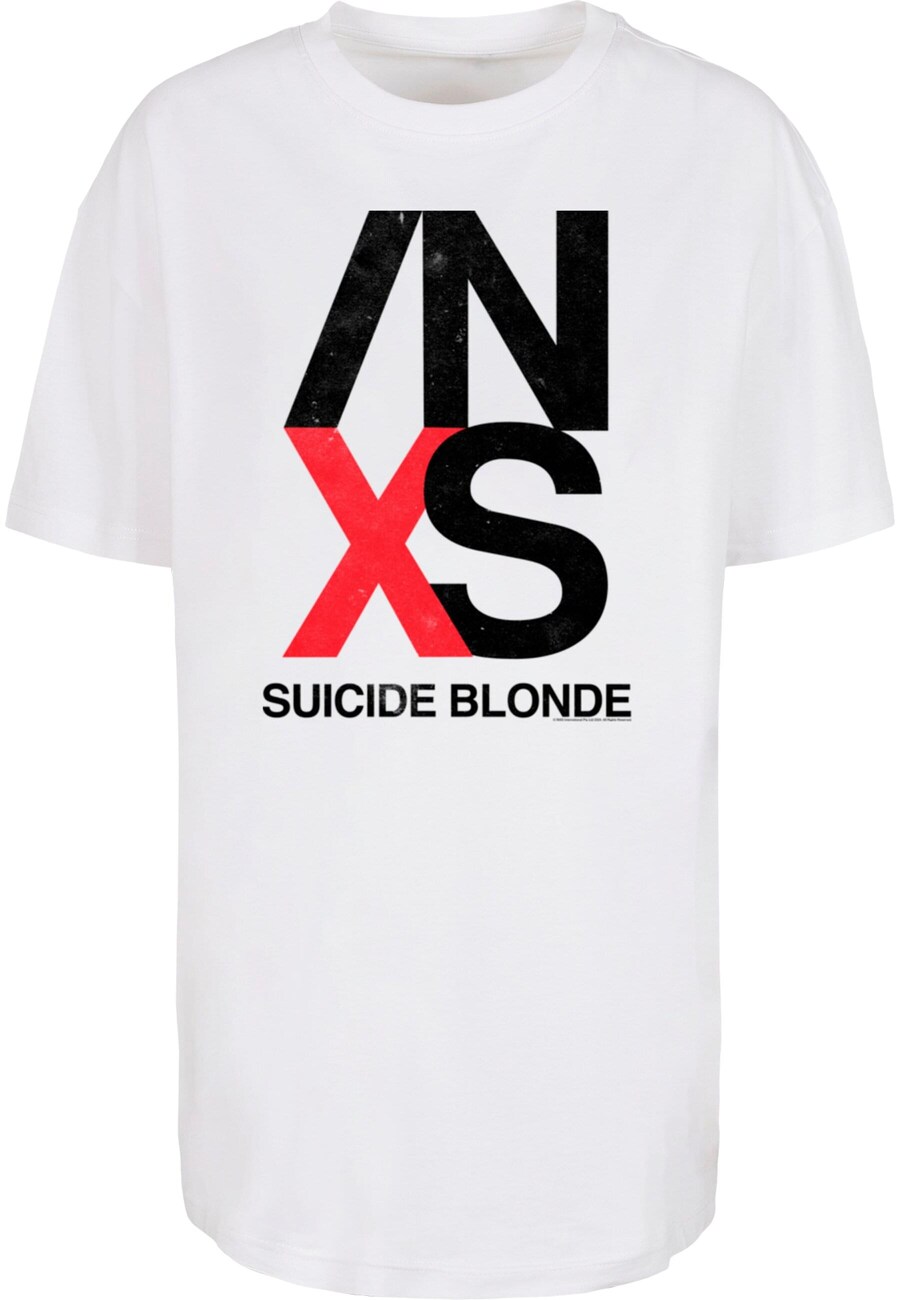 

Рубашка большого размера Merchcode INXS - X Tour, белый