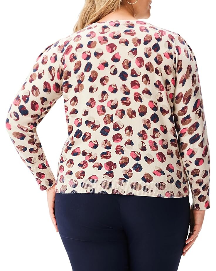 

Свитер NIC+ZOE Blush Dot Sweater, цвет Pink Multi