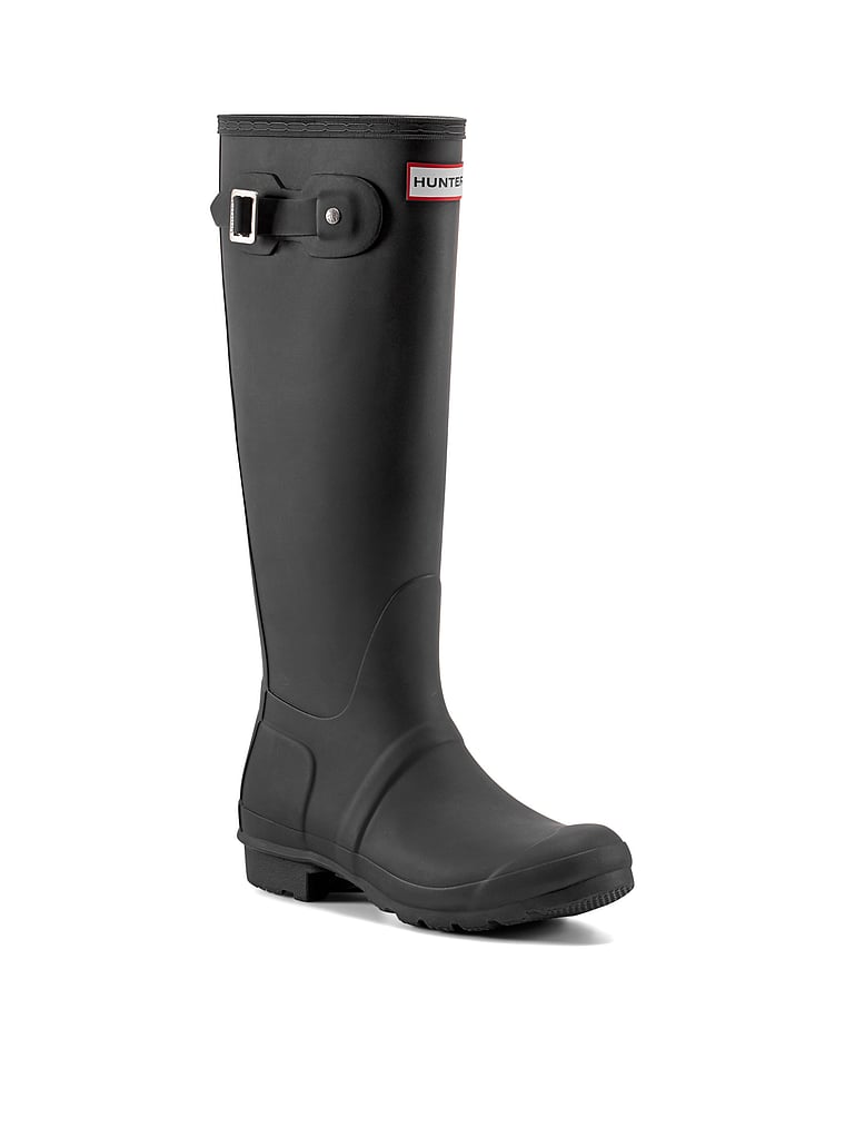 Сапоги резиновые высокие Hunter Original Wellington, черный
