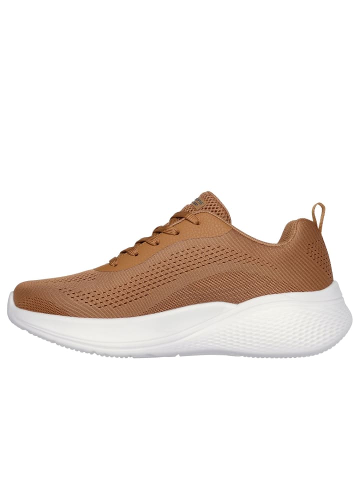 Кроссовки на шнуровке BOBS INFINITY Skechers, светло-коричневый — фото 4