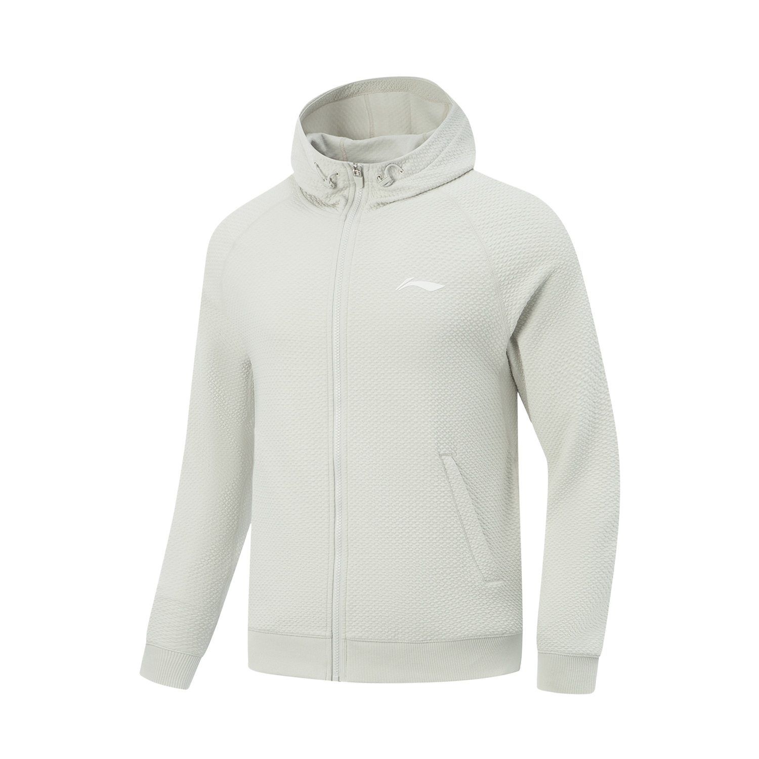 

Профессиональная баскетбольная серия куртки и пальто мужские LINING, белый/серый