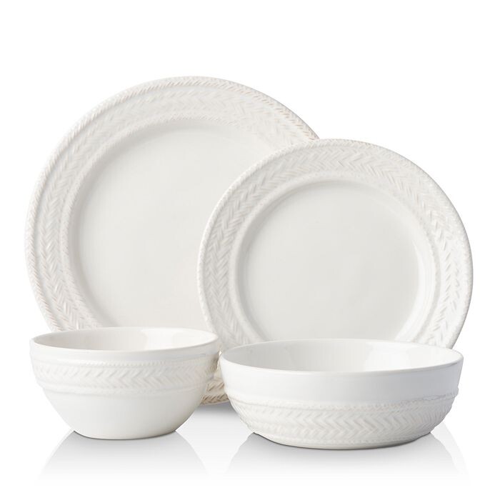 

Набор столовых приборов Le Panier Whitewash из 4 предметов Juliska, белый