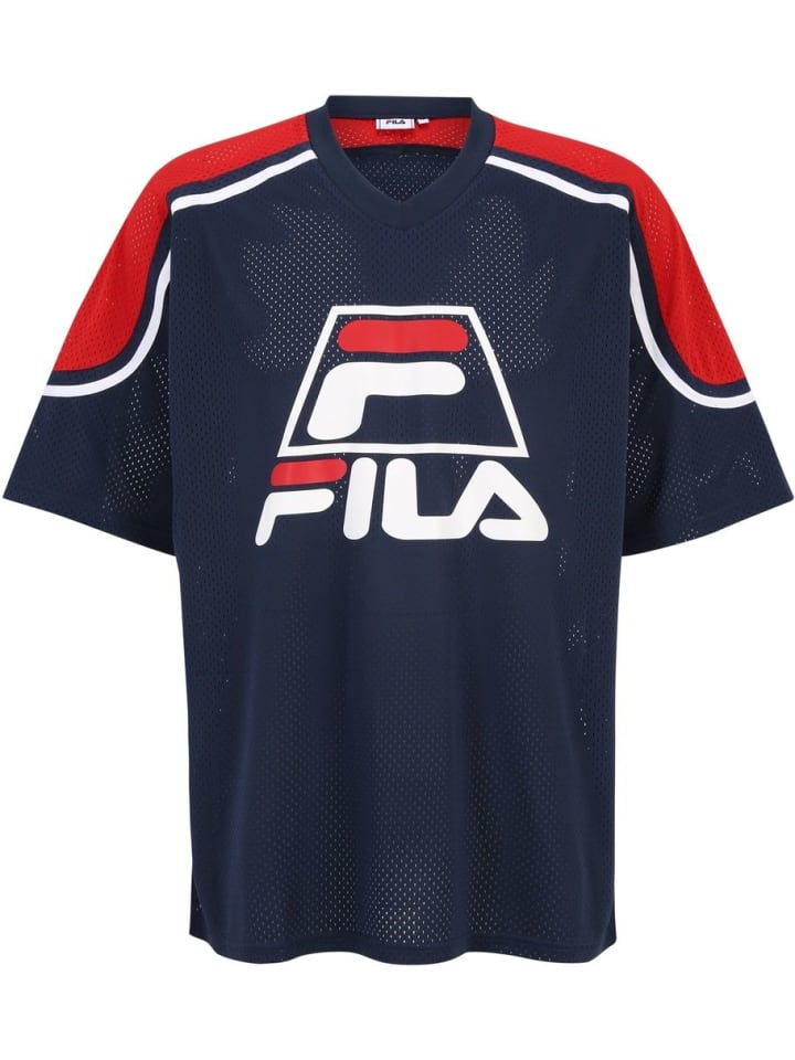 

Футболка Lommel Oversized Mesh Tee Fila, синий