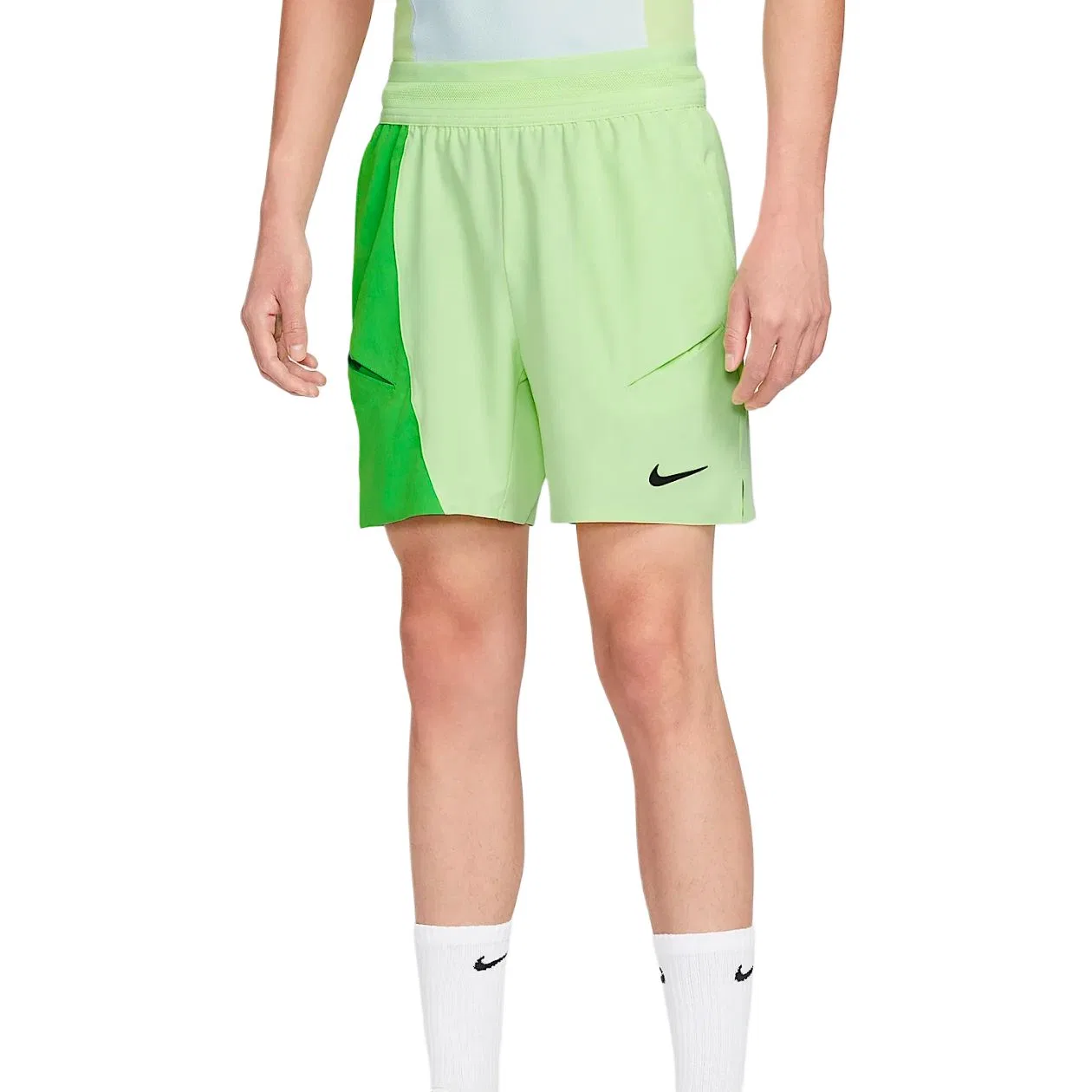 Шорты мужские Court Slam Dri FIT Nike, Light Lime/Bright Green/Black