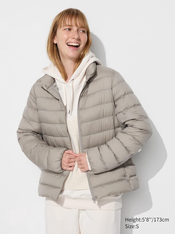 

Сверхлегкий пуховик Uniqlo, серый