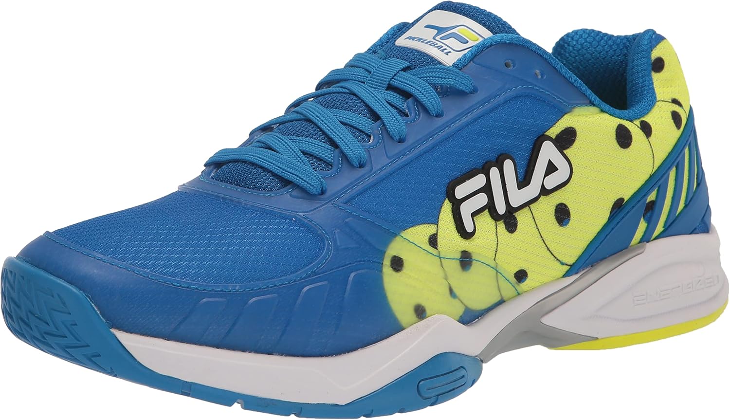 

Мужские кроссовки для пicklebola Fila Volley Zone, белый/синий/желтый