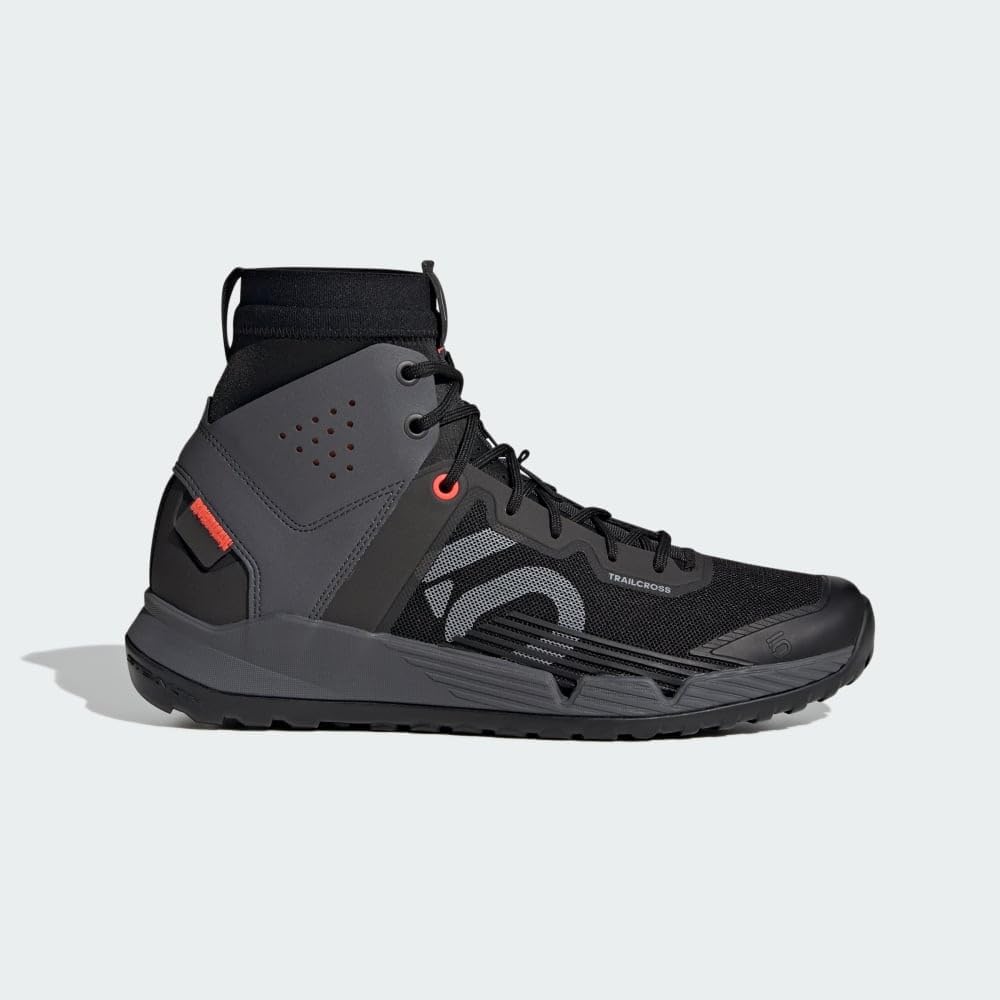 Кроссовки Adidas Унисекс Взрослые Trailcross Mid Pro, черный/красный/серый — фото 2
