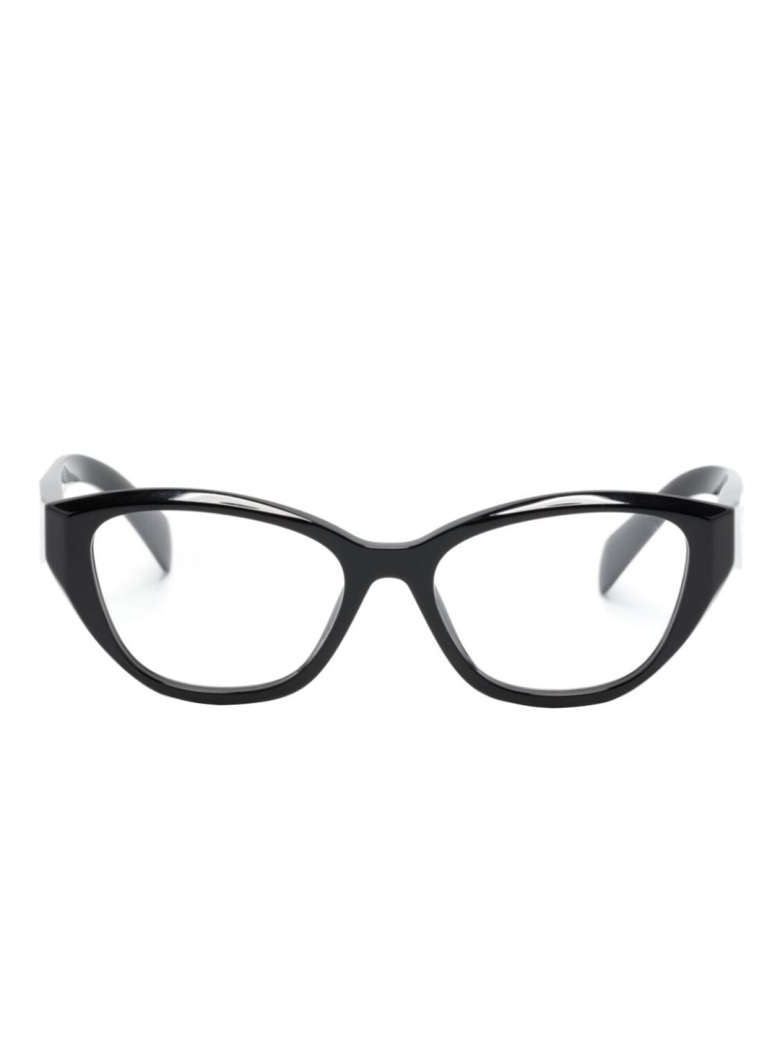 

Prada Eyewear очки в оправе 'кошачий глаз' с логотипом, черный