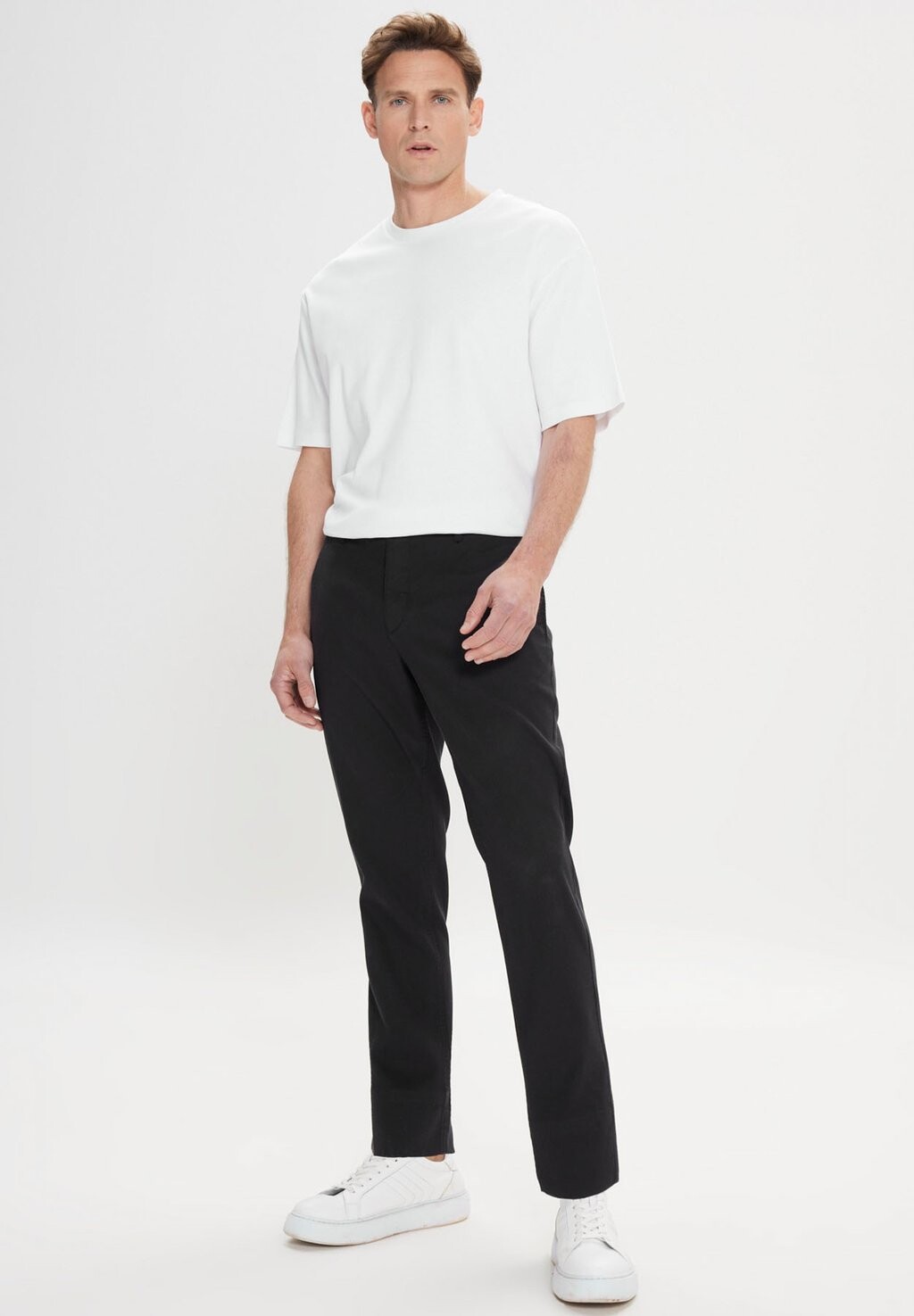 

Чиносы COMFORT FIT SIDE POCKET AC&CO / ALTINYILDIZ CLASSICS, черный