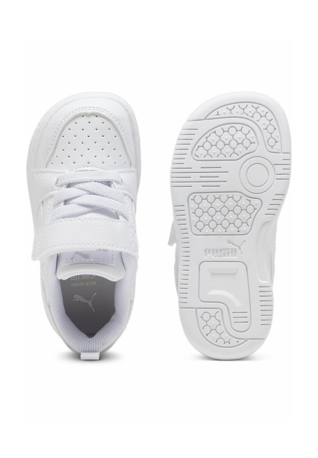 Кроссовки REBOUND Puma, цвет white-cool light gray — фото 3