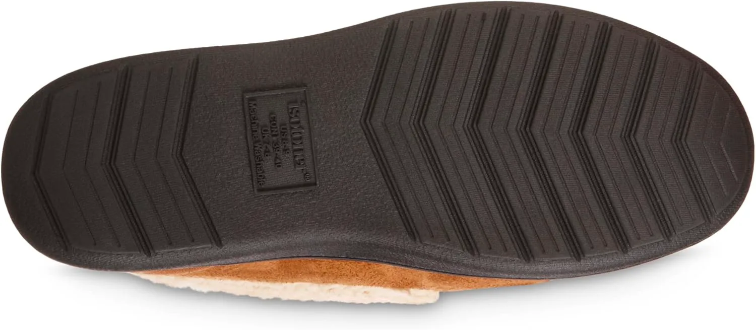 Мужские тапочки Isotoner Indoor/Outdoor Slip-on Vincent из микрофибры с эффектом памяти — фото 2
