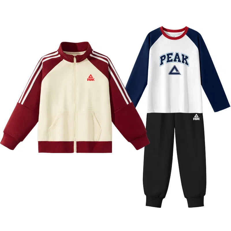 Спортивный костюм с капюшоном PEAK Cherry Red