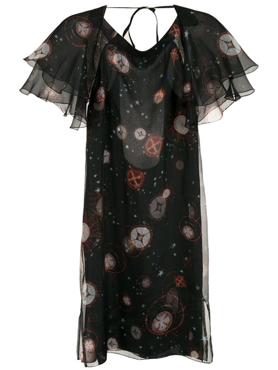 

Isolda платье с оборками, черный