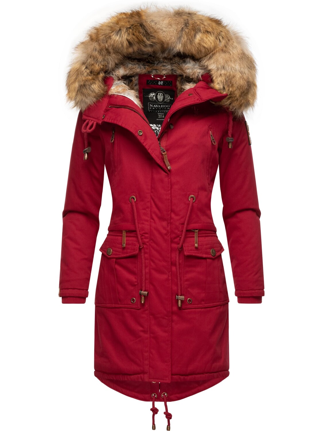 

Пуховик Navahoo Rosinchen, цвет Blood Red