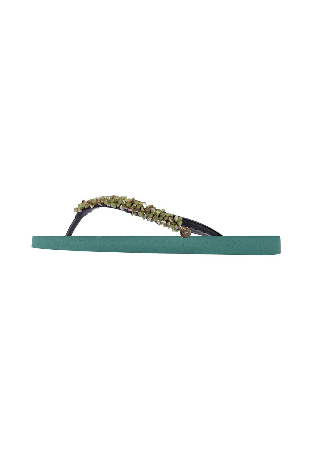 

Шлепанцы FABULOUS Uzurii, цвет forest green
