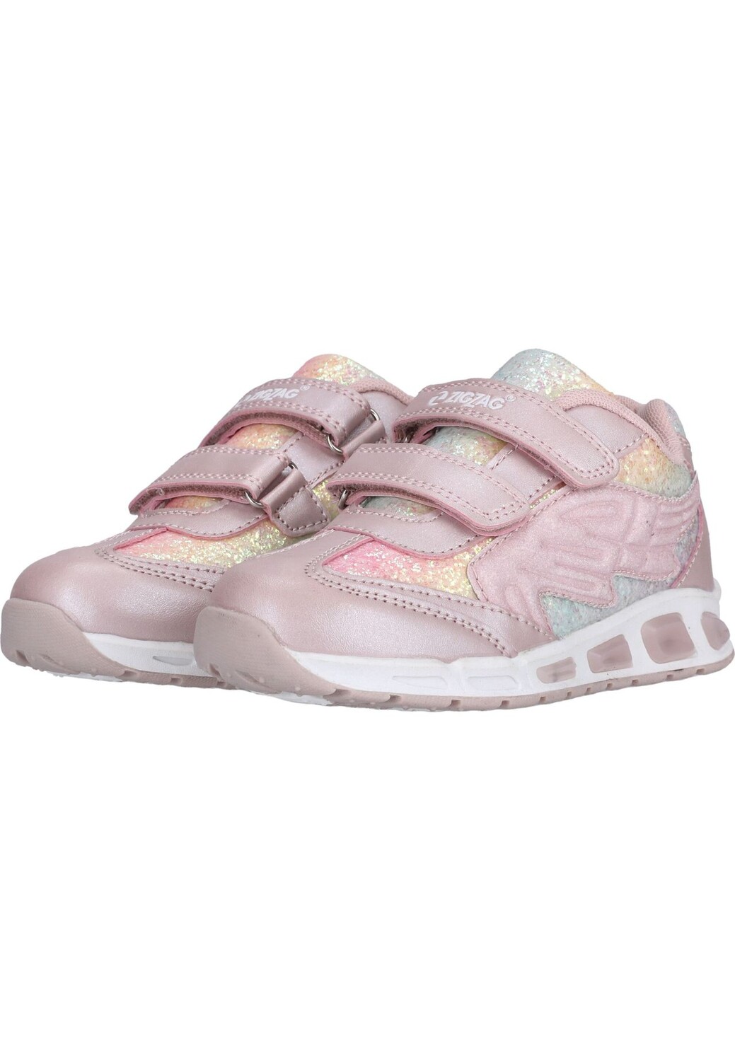 Кроссовки Roseau со светодиодной подошвой с мигающим светом ZIGZAG, цвет Multi Colour — фото 3