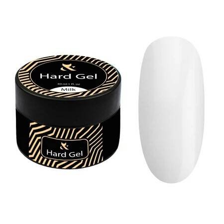 FOX Hard gel Cover Milky с консистенцией базы для ногтей, 30 мл TM F.O.X — фото 2