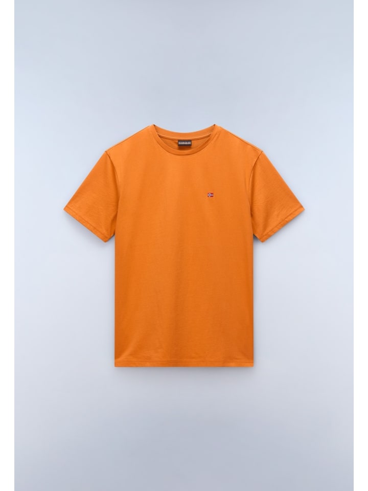 

Футболка Salis Ss Sum оранжевого цвета Napapijri