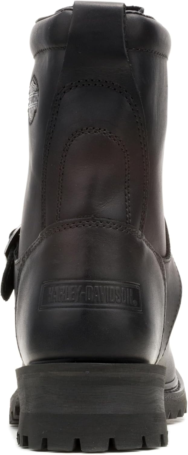 Мужские мотоциклетные повседневные ботинки Harley-Davidson Faded Glory из кожи, черный — фото 3