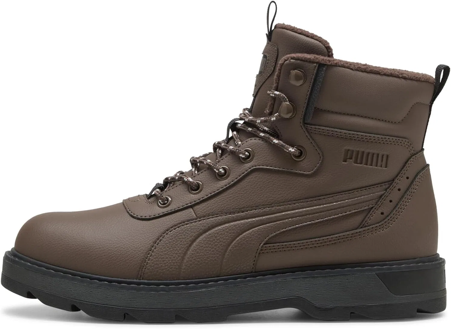 Мужские армейские кроссовки PUMA Desierto V3, Flat Bronze Flat Dark Grey — фото 3